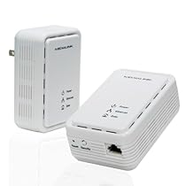 Medialink - HomePlug AV 200 Mbps Powerline Ethernet Starter Kit - (2 Adapters Included)