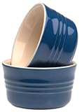 Le Creuset Blue Poterie Ramekin 8 Oz., Set of 2