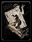 Give em Hell Alchemy Gothic Metal Art Sign