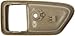 Dorman 91009 Interior Door Handle Bezel Compatible with Select Toyota Models, Tan