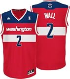 John Wall Adidas Washington Wizards Replica Red Youth Jersey