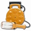 Bayco SL-8908 26-Watt Fluorescent Work Light with Tool Tap on 50-Foot Reel