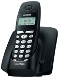 Siemens Gigaset A200 mattschwarz schnurlos Telefon