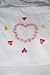 Embroidered Heart T love is all around Adult-S