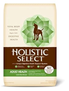 Holistic Select Natural Dry Dog Food, Lamb Meal Recipe, 30-Pound Bag Holistic Select Natural Dry Dog Food, Lamb Meal Recipe, 30-Pound Bag