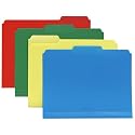 Smead Polypropelene Folder, Letter, 1/3 Cut Tab, Blue, 1 Pack of 24 Per Box (10503)