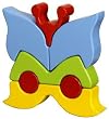 Puzzle Up Butterfly Building Game Puzzle