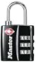 Master Lock 4680DBLK TSA-Accepted Set-Your-Own Combination Lock, Black