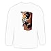 Long Sleeve T-shirt with tree, bird, knothole