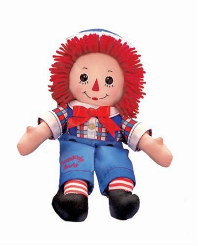 Childrens Toyshop  Toys : Russ Berrie 12-Inch Button Eye Raggedy Andy