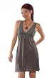 Anama Gray Lace Strap Dress Sexy Lolita Slip Dress