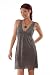 Anama Gray Lace Strap Dress Sexy Lolita Slip Dress