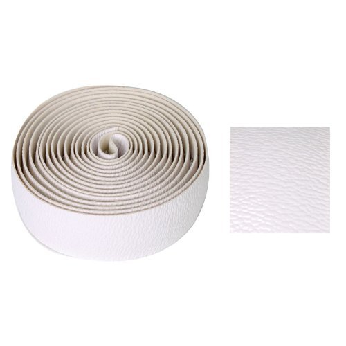 Sunlite Padded Bicycle Handlebar Tape with Plugs, White
