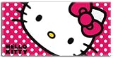 Sanrio Hello Kitty Polka Dot Beach Towel