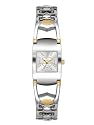 Harley Davidson Women's Bulova Watch. Silver patterned dial. Fashion stainless steel case and bracelet. Water resistant to 165 ft. 78L007