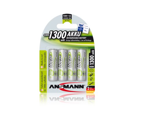 Ansmann Mignon AA NiMH Akku 1300mAh Preisvergleich
