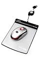 Dicota Hover optische Maus schnurlos silber (mit Pad)