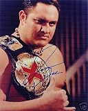 Samoa Joe Tna 10 Count Lot Signed 8x10 Photo W/ Proof - Autographed Wrestling Photos
