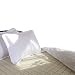 Tan Sliced-Foam Mattress Pad