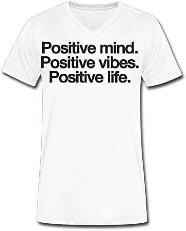V Neck Adult Be Positive Be Positive Graphic Design Colleges T Shirt