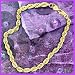 14K 4.00MM Diamond Cut Solid Rope Bracelet 7