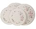 Pfaltzgraff Tea Rose Enamel on Steel Burner Cover Set, Set of 4