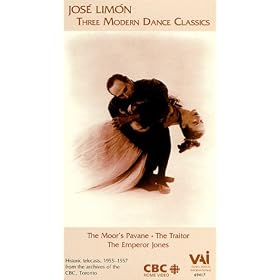 Jose Limon: Three Modern Dance Classics - The Moor's Pavane, The Traitor, The Emperor Jones [VHS]