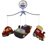 Bedtime Originals Travel Time Musical Mobile - Blue
