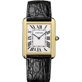 Click here to buy Cartier Tank Solo 18kt Yellow Gold Mens Watch W1018855 by Cartier.