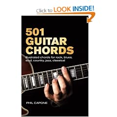 501 Guitar Chords: Illustrated Chords for Rock, Blues, Soul, Country, Jazz, Classical, Spanish