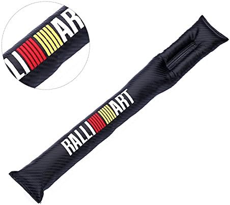 Yanta SX5YY1019 Ralliart 2pcs Car Seat Gap Fillers Carbon Look