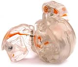 Bakugan New Vestroia Bakuneon LOOSE Single Figure Clear TRANSLUCENT Brontes