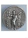 Four Drachma Piece, Reverse Depicting the Greek God Poseidon, 2nd Century BC Art Gicl...