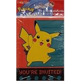 Pokemon Pikachu Party Invitation Pack