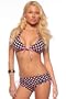 New Low Hot Halter Womens Girls Hipster Bikini Swimsuit, Large