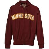 Izod Minnesota Golden Gophers Maroon Full Zip Hoody Sweatshirt
