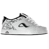 Adio Mens Shoes Hamilton White/Silver/Black