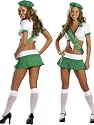 Sexy Adult Girl Scout Cookie Girl Costume - SMALL/MEDIUM