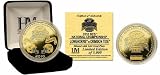 24KT Gold 2010 BCS Commemorative Game Coin - Texas vs. Alabama in Rose Bowl