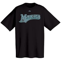 Florida Marlins Official Wordmark Short Sleeve T-Shirt