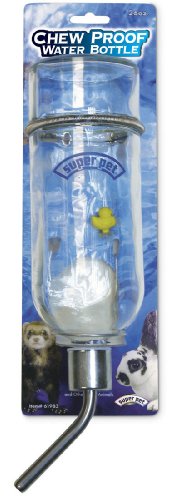 Super Pet Small Animal 26-Ounce Chew-Proof Water Bottle