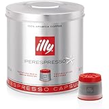 illy iperEspresso Capsules Medium Roasted Coffee, 5-Ounce, 21-Count Capsules
