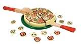  : Wooden Pretend Food Pizza Set