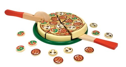 Wooden Pretend Food Pizza Set