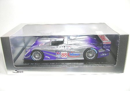 DP 1/18 アウディ R8 ルマン 2004 Davies/Herbert/ S1806