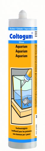 Coltogum 163242 Dichtmasse Aquarium schwarz 310 ml