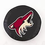 Phoenix Coyotes NHL Tire Cover Black Size: Z - 33 x 12.5 Inch