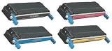 HP C9730A, C9731A, C9732A, C9733A Set A - Black, Cyan, Yellow, Magenta Laser Toner Cartridges - Premium Compatible