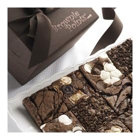 Brownie Points Signature Chocolate Lover's Box of Gourmet Brownies