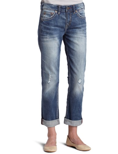 1921 Jeans Women's Gwen Boyfriend-Fit Distressed Jean product image